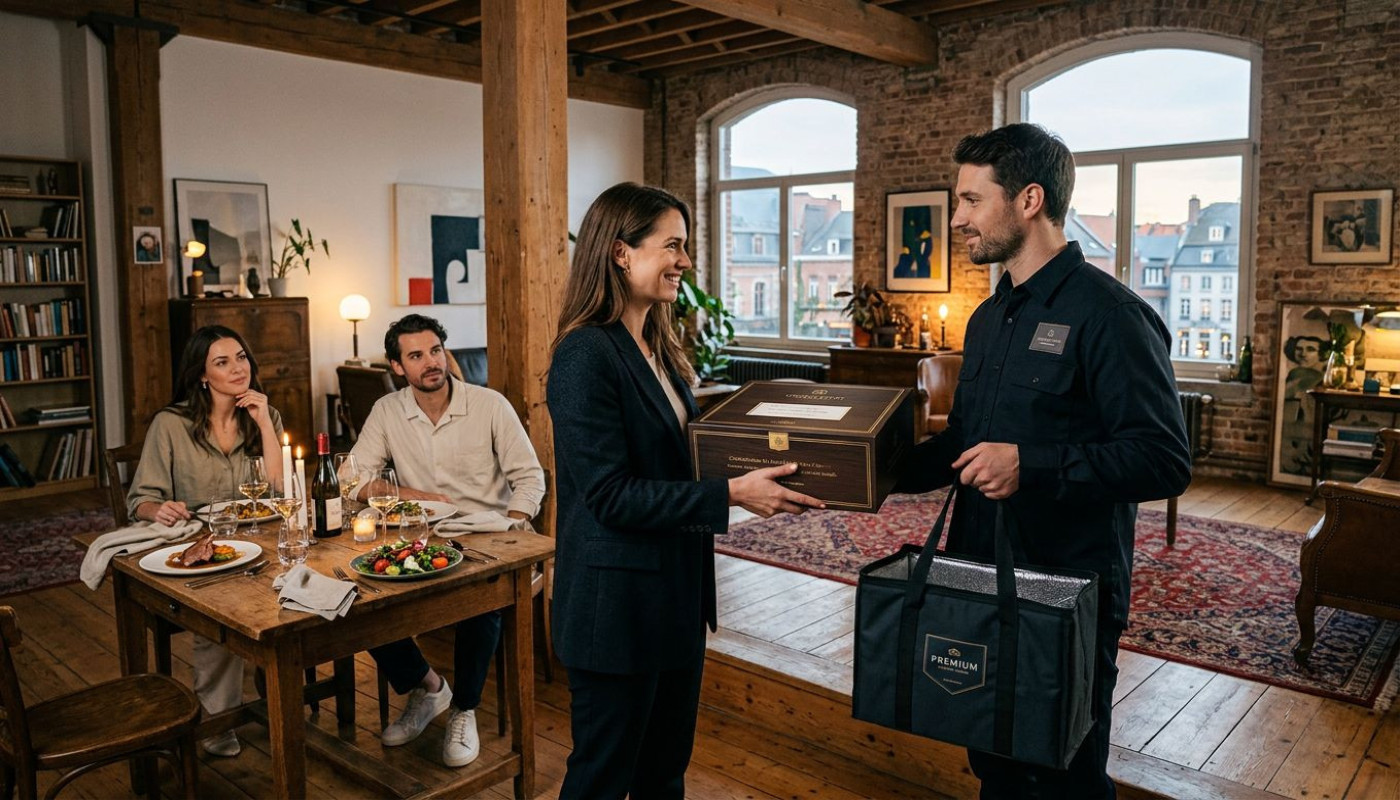 Livraison premium : quand la gastronomie s'invite dans vos lieux atypiques